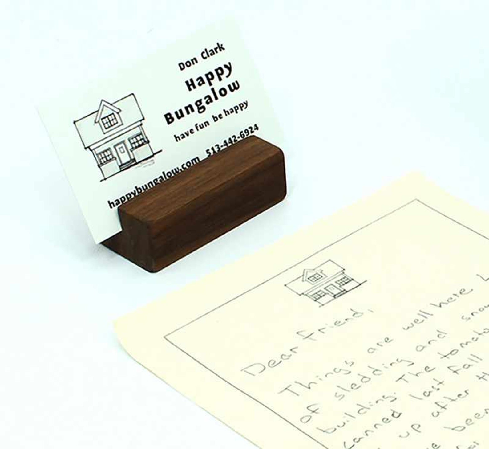 Business Card Holder Wooden Card Holder Wood Business Card Etsy