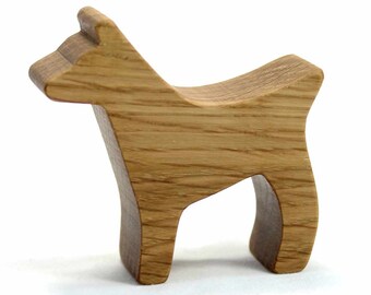 Terrier Dog Toy, Ardiel Terrier, Bull Terrier, Natural Wood Toy, Kids Toys, Kids Wooden Toy, Wooden Toy for Boys, Wooden Toy For Girls