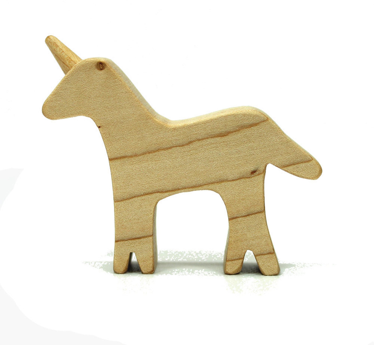 Wood Toy Unicorn Small Baby Unicorn Wooden Toy for Girls Etsy