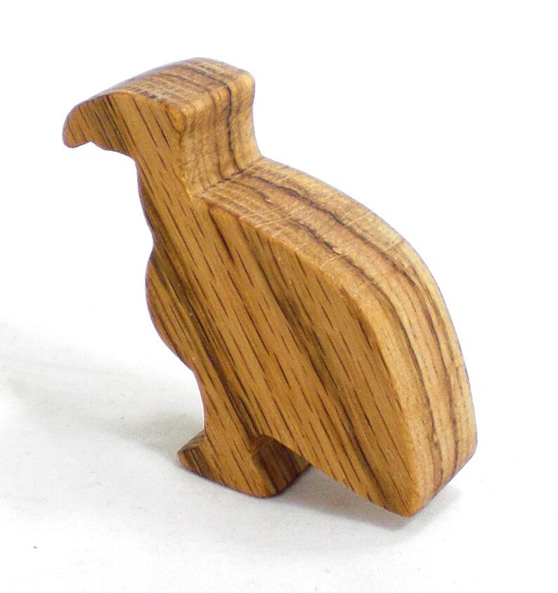 Wooden Animal Toy Vulture Vulture Toy Turkey Vulture Etsy