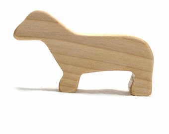 Daschund, Wiener Dog, Toy Dog, Dog Toy, Dog Mom Gift, Animal Toy, Natural Wood Toy, Wooden Toy, Wooden Dog Figurine