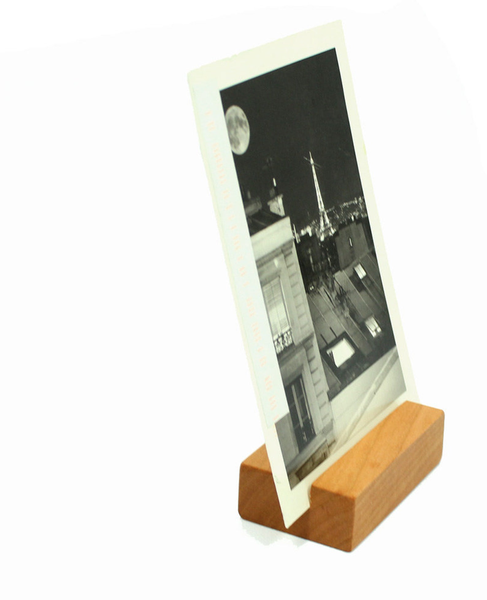 Wood Block Photo Holder Photograph Display Wooden Photos Etsy