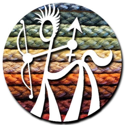 Makramee-Pflanzenhänger Aus Jute Mit 6 Beinen – Doppelter Hängekorb Mit Metallring Und Holzperlen (ca. 165 Cm)