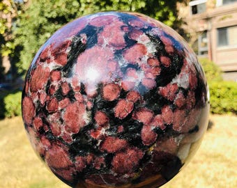 Garnet Sphere - Star Garnet Sphere - Garnet Crystal - Star Garnet