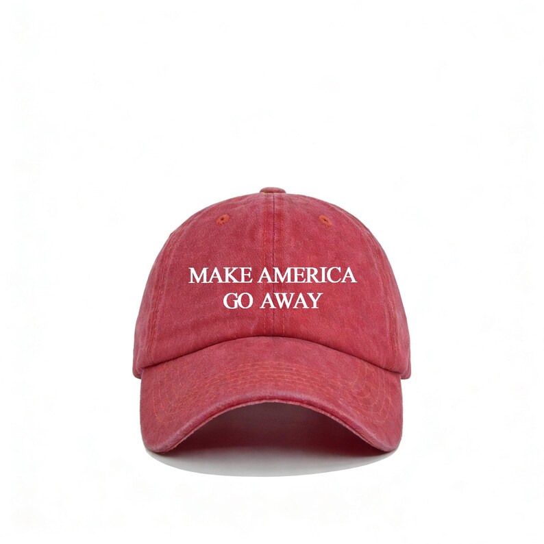 Få Amerika att försvinna-kepsar, anpassad text Nu Det Nuuk-sida, personlig anti-MAGA-politisk keps, Grönlands flagga pappakeps, rolig parodigåva bild 10