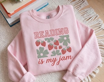 Sweat-shirt livresques brodés ras du cou, chemise livresques, vêtements pour amoureux des livres, chemise de lecture, cadeaux pour les lecteurs, chemise livres interdits