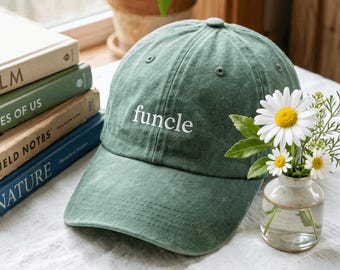 Embroidered Funcle Hat Cool Uncles Club Hat Funny Uncle Hat  Birthday Gift for Uncle New Uncle Hat Cap  for Uncle