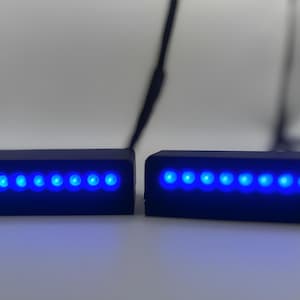 Sim Racing LED-wenkbrauwen | ABS- en TC-indicator | SimHub Spotter Lights | GT-stijl LED-display voor iRacing en Assetto Corsa