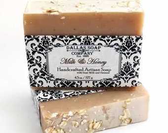 Milk and Honey Goat Milk Soap with Oatmeal