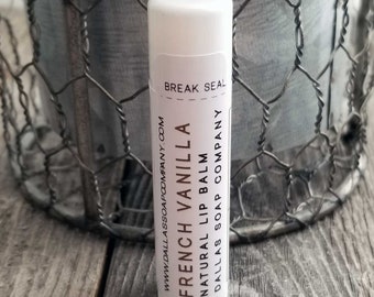 French Vanilla Lip Balm - Gluten Free