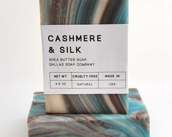 Cashmere and Silk Shea Butter Soap
