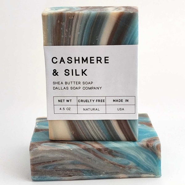 Cashmere and Silk Shea Butter Soap