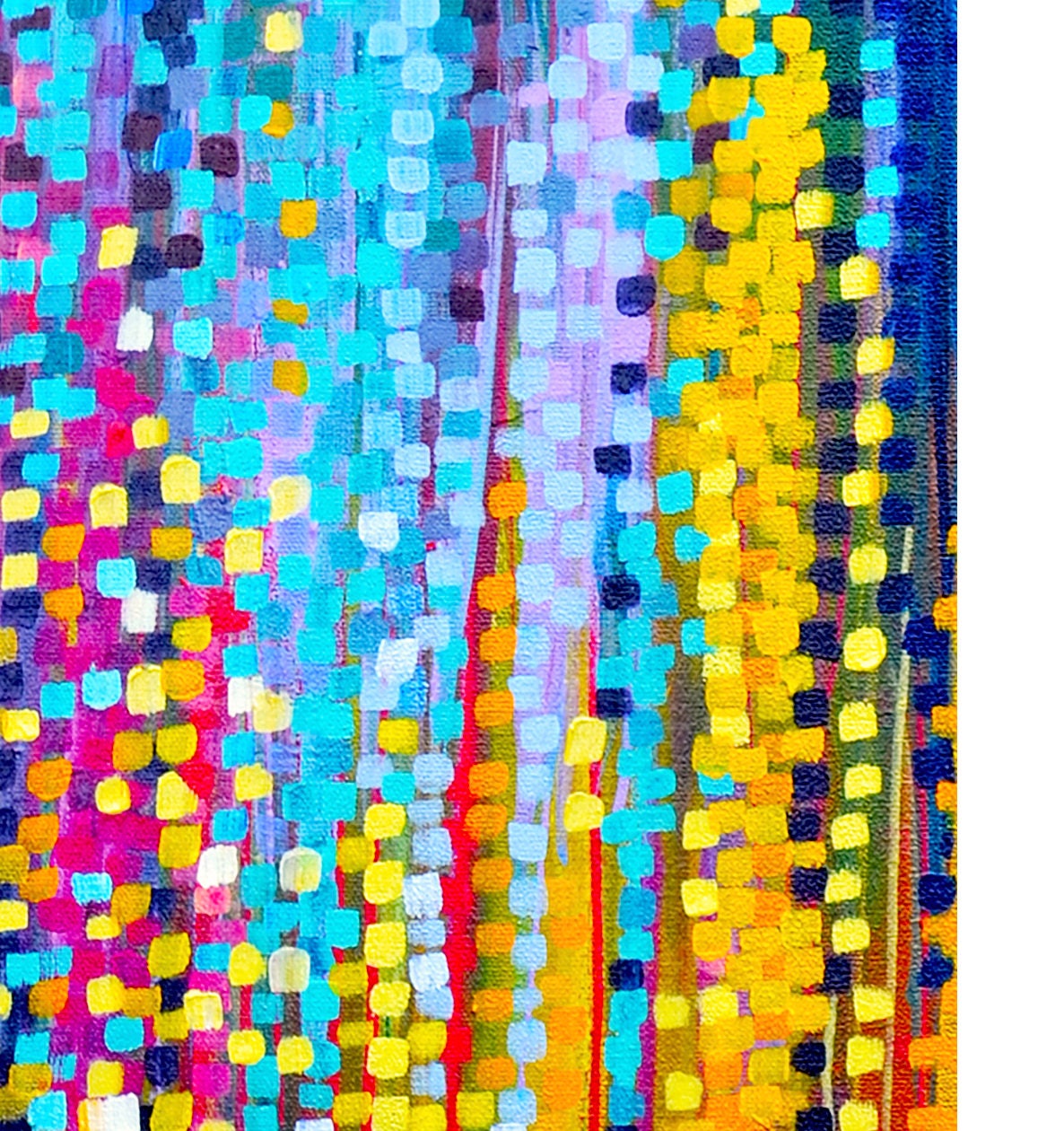 Abstract Print Blue and Yellow Abstract Wall Art Print Etsy UK