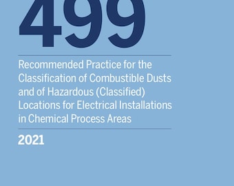 NFPA 499 (2021) Guía para ubicaciones peligrosas con polvos combustibles (Descarga digital)
