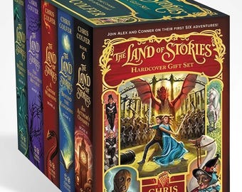 The Land of Stories Hardcover 5-Book Collection by Chris Colfer Fantasy Adventure Set