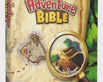 NIV Adventure Bible Hardcover | Full Color Illustrated Kids Bible, Ages 8-12