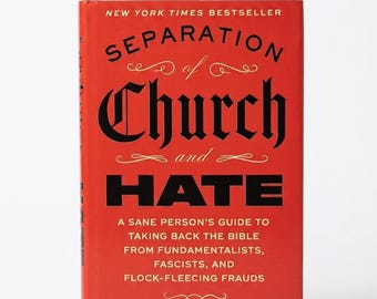 Perfect Book for Gift- Separation of Church and Hate