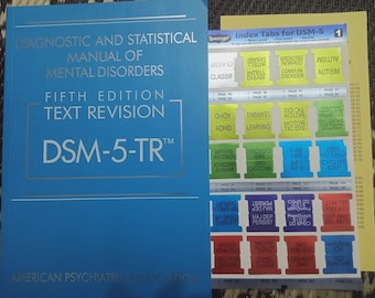 Manual Diagnóstico y Estadístico de los Trastornos Mentales DSM-5-TR con TABS