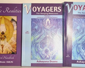 Voyagers Vol I,II & Angelic Realities ,by Ashayana Deane ~ FALL SALE!