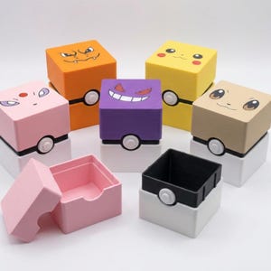 TCG Deck Box | Sleeved and Toploaders Card Storage | Trading Card Case for Pokémon Magic One Piece Yu-Gi-Oh!...
