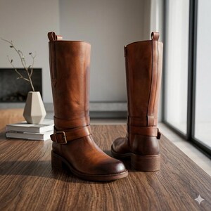 Vintage Side Zip Boots Men - Etsy Canada