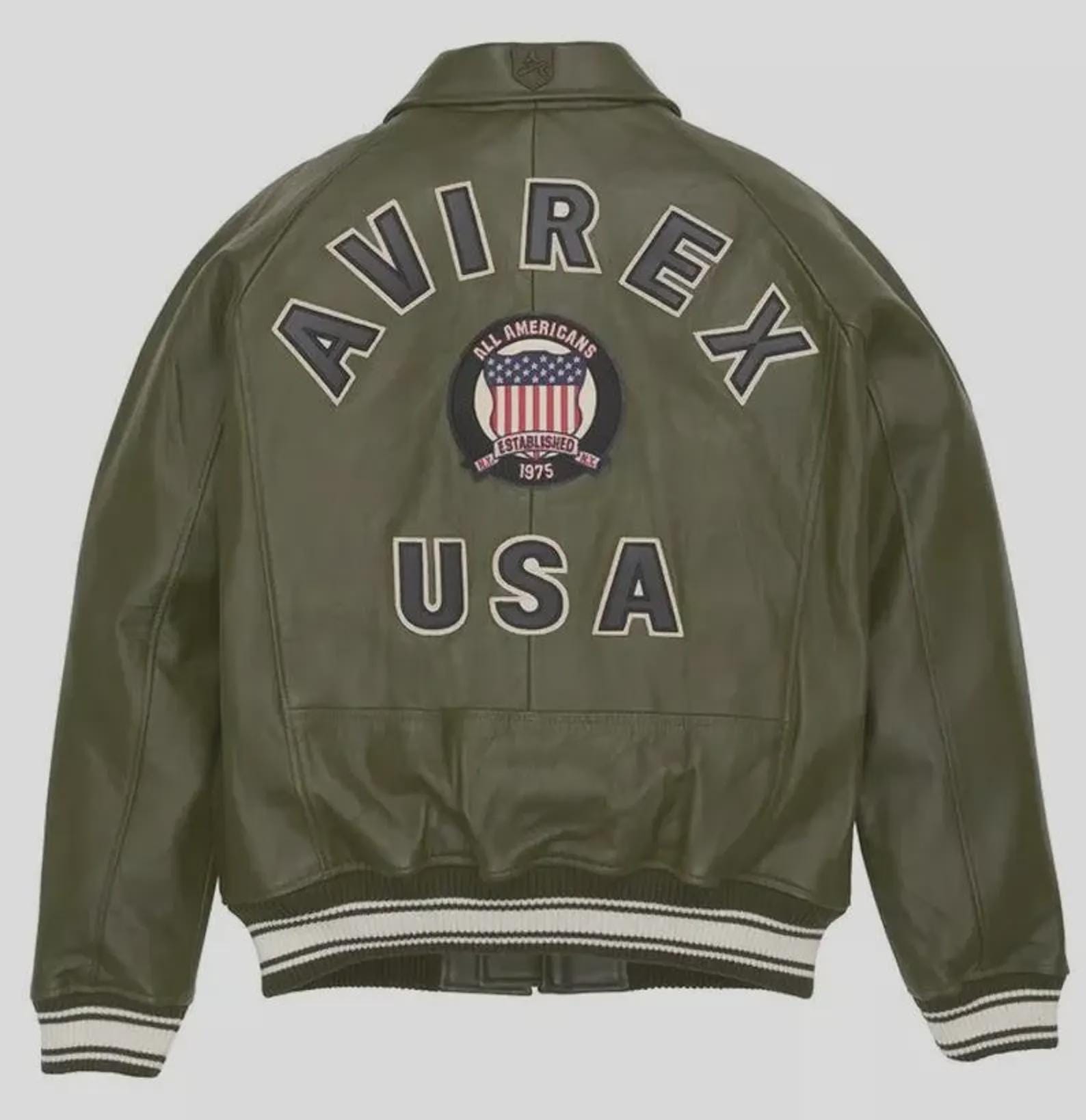 Usa Flag Leather Jacket - Etsy