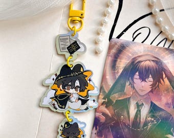 Chaveiro/Pingente Lord of Mysteries Fan Made Tarot Club Klein de 6 cm - Presente