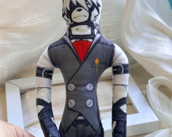 Boneco de Pelúcia Articulado Von Lycaon ZZZ de 28 cm - Boneco Esqueleto de Arame - Arte Feita à Mão por Fãs