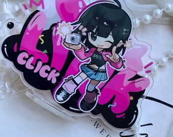 Link Click Qiao Ling Acrylic Stand 10cm Desk Decor Gift