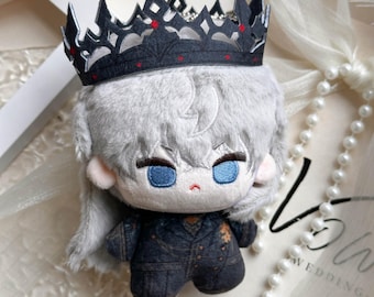 Chaveiro de pelúcia Xavier Dark Knight King de 10 cm, feito por fãs da LADS - Presente para gamers