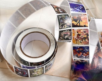 Rolo de adesivos LOTM Fan Made Seer Path Klein com 500 unidades, 2 cm, 14 ciclos, presente para otaku