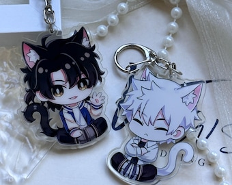 Link Click Cheng XiaoshiLu Guang Acrylic Keychain 6cm Anime Charm