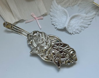 Presilha de cabelo para cosplay de Fern, inspirada em Beyond Journey's End – acessório de metal de 7,5 cm.