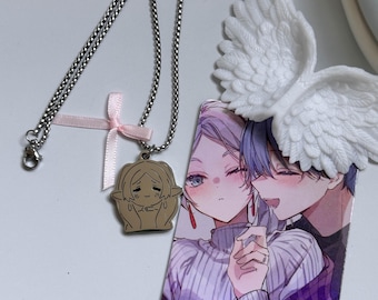 Beyond Journey's End Titanium Steel Necklace – 55cm Cosplay Gift
