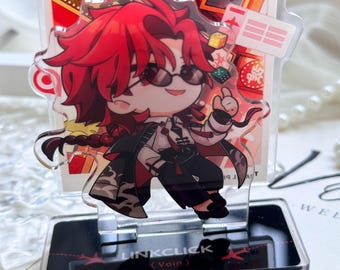 XiaFei Vein Link Click Acrylic Stand 10cm Desk Ornament