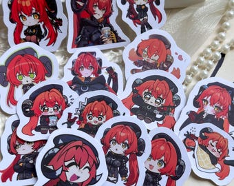 Zenless Zone Zero Orpheus Sticker Pack 60pcs - Will-o'-Wisp Anime Decals - DIY Decor