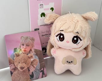 Yuqi Idol Cotton Doll – 10cm Starfish Body Plush Keychain K-pop Gift