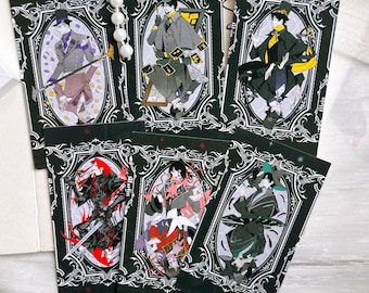 Lote de 12 cartas de tarô de 5 cm feitas por fãs de Klein Moretti, Senhor dos Mistérios - Presente perfeito para otakus