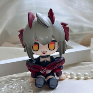 Statuette Wisadel d'Arknights, 7,5 cm, style fait main, décoration de bureau, cadeau