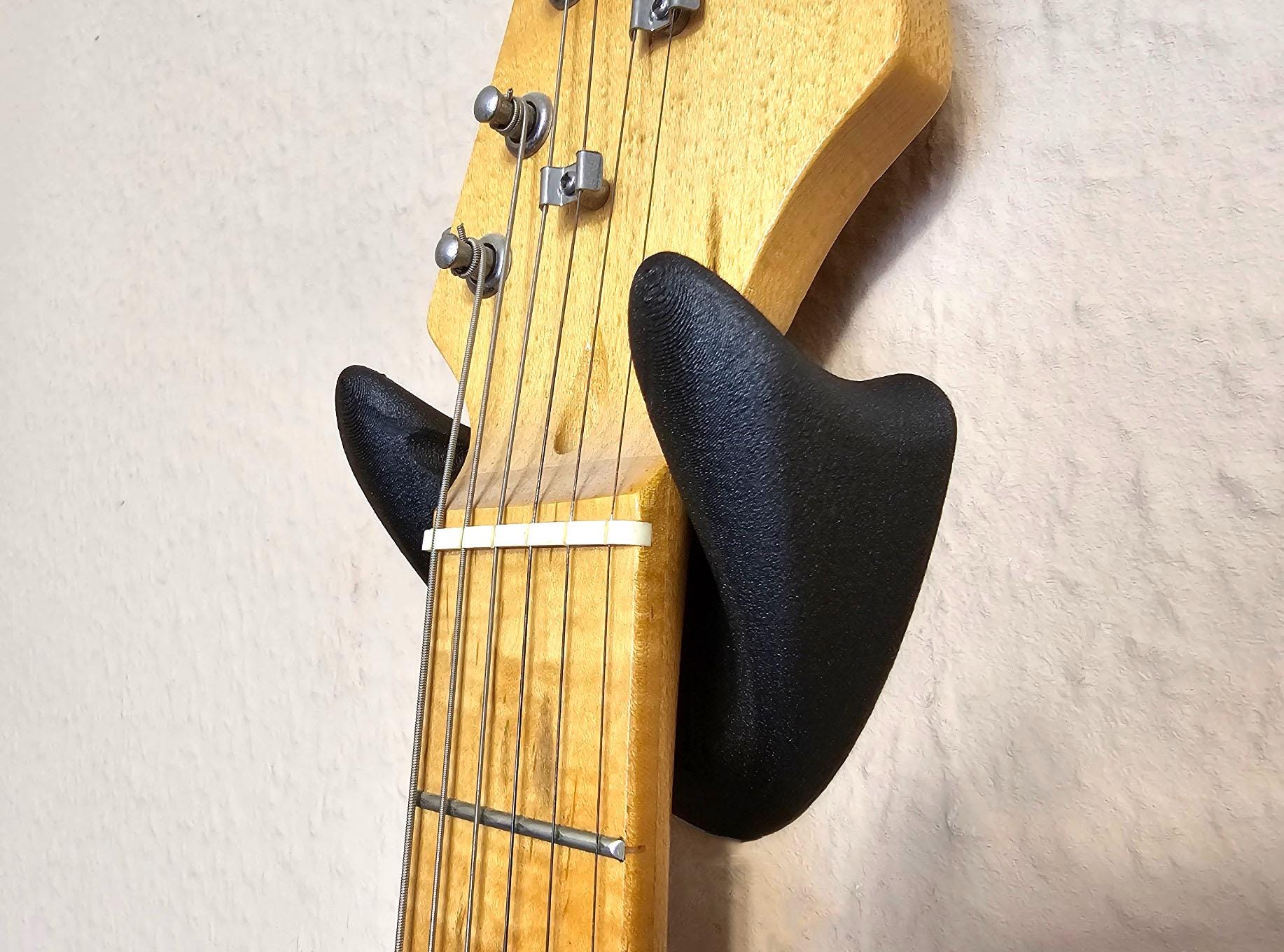 Gancio Da Parete Per Chitarra Girevole In Acciaio – Supporto Regolabile Con Rivestimento Antigraffio, Adatto A Chitarre, Ukulele, Violino E Banjo
