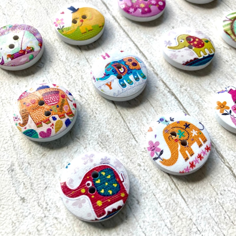 Animal Buttons - Etsy UK