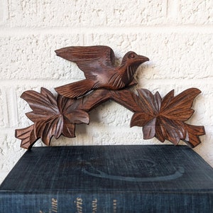 Vintage or Antique Front Piece for Top of a German Cuckoo Clock