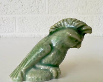 Vintage Wade of England Cockatiel Figurine | Wade Whimsies Miniature Figurines