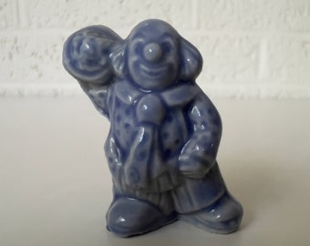 Vintage Wade of England Circus Clown Figurine | Wade Whimsies Miniature Figurines