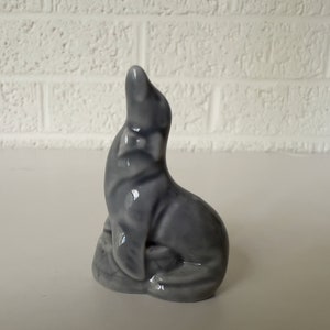 Vintage Wade de Inglaterra Circo Sello Figura / Wade Whimsies Figuras en miniatura