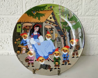 Vintage Snow White Plate | Barbara Furstenhofer | In Original Box | Fürstenhöfer