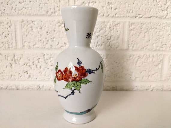 リモージュ　花瓶 ヴィンテージ フランス製 リモージュキャッスル 花瓶 陶器 フラワー