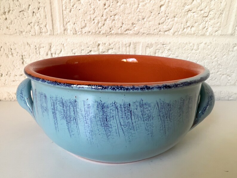 Pair Vintage Italian De Silva Pottery Bowls Etsy