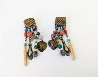 Vintage Brooch and Post Earrings Set
