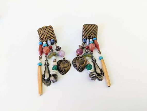 Vintage Brooch and Post Earrings Set